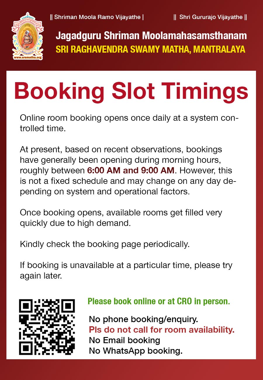 Booking opens between 6am and 9am